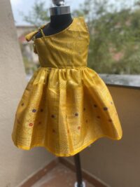 Yellow Tissue Frock