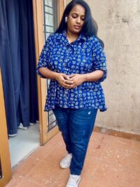 Tamil letters Printed shirt